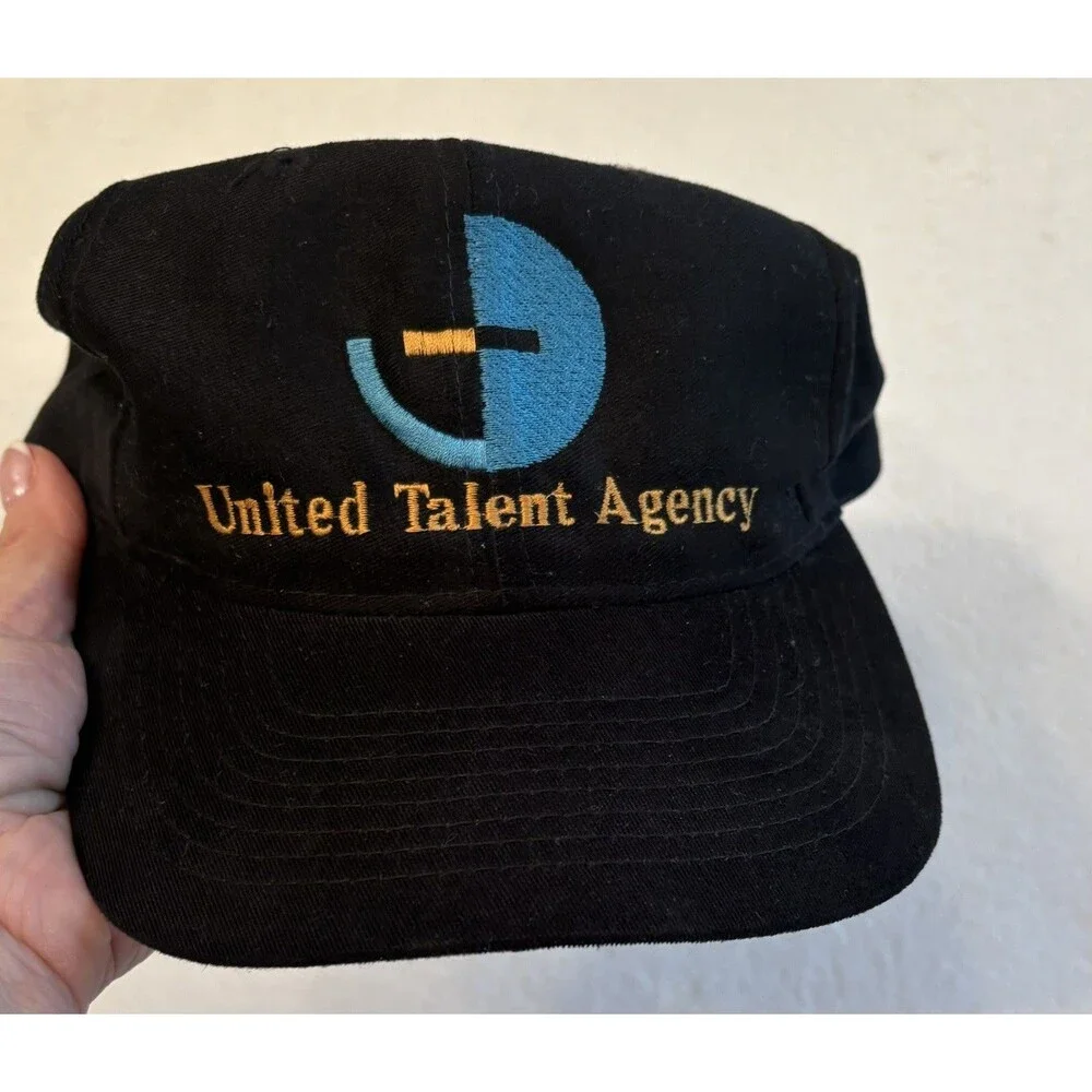 Vintage UTA United Talent Agency Staff Snapback Hat SportsCap Hollywood Cap